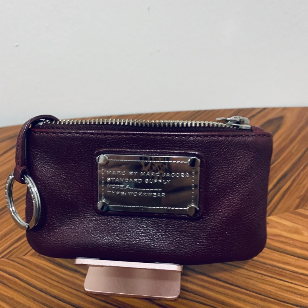 SALE: Marc by Marc Jacobs Leather Keychain Pouch